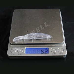 Esca Artificiale Minnow Affondante Non Verniciata 73mm 4.8g, Esche Grezze Tipo Shad, Swimbait in Plastica - Product Image 4