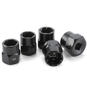 Juego de removedor de tuercas de perno de acero de alta velocidad para metalurgia y reparación de emergencia con extracción sin taladro MOQ bajo OEM ODM - Product Image 1