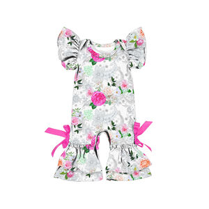 Combinaison à fleurs pour bébé 2L-LY, pyjama pour bébé, vêtements pour nouveau-né - Product Image 3