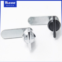 Serrure industrielle sans clé à bouton rotatif pour porte d'armoire, mini-serrure à came en alliage de zinc chromé pour tiroir d'armoire A6207