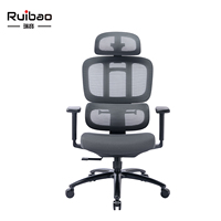 Chaise en tissu Mesh ergonomique multicolore, avec accoudoirs réglables, personnalisé, vente en gros