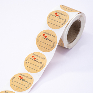 Op maat gemaakte bedrukte ronde logo stickerlabels, laser bedrijfsmerk bedank-etiketten, vinyl rol papier verpakkingslabels - Product Image 3