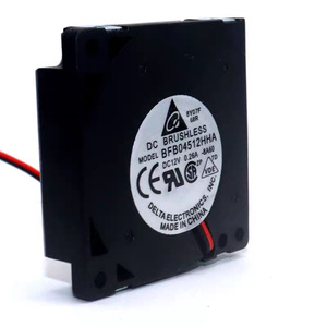 Ventilateur centrifuge Delta BFB04512HHA 12V DC sans balais 4500 tr/min en plastique noir pour refroidissement d'imprimante 3D - Product Image 2