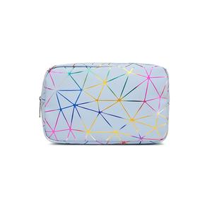 <span class=keywords><strong>Bolsa</strong></span> <span class=keywords><strong>de</strong></span> Cosméticos Ligera <span class=keywords><strong>de</strong></span> Gran Capacidad, Personalizada, con Cierre <span class=keywords><strong>de</strong></span> PU, Iridiscente, Transparente e Impermeable - Product Image 5
