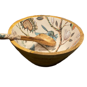 Premium Polished Wooden Serving Bowl <b>for</b> Fresh Salads and Fruits Eco-Friendly Modern Stylish Dining From Falak World Export - Product Image 1