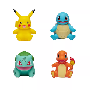 Set di Action Figure <span class=keywords><strong>Pokémon</strong></span> 4 ''-<span class=keywords><strong>Pikachu</strong></span> Charmander Bulbasaur Squirtle Target esclusive scatole misteriose - Product Image 1