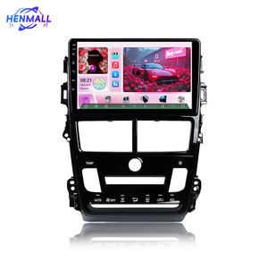 Autoradio Qualcomm 8 cœurs 9 pouces avec commande au volant, DSP, lecteur DVD 4G pour <span class=keywords><strong>Toyota</strong></span> Vios <span class=keywords><strong>Yaris</strong></span> 2017-2020 - Product Image 1