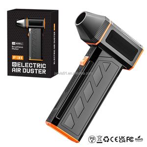 Souffleur d'air électrique à 3 vitesses, 110000 tr/min, mini ventilateur turbo jet, qualité industrielle, sans fil, rechargeable, moteur sans balais, autonomie de la batterie de 4 heures - Product Image 2