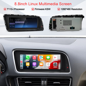 STWEI 2026 New Linux System 8.8 10.25 12.8inch For Audi Q5 Wireless CarPlay Auto Car Video Players Bluetooth <b>Wired</b> - Product Image 3