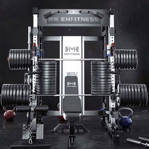 Máquina Smith Serie SK-M8, Equipo de Fitness Comercial/Doméstico, Entrenamiento de Fuerza, Construcción de Acero Resistente, Portátil - Product Image 4