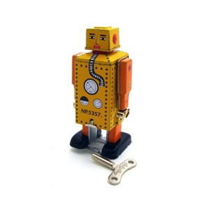 Vente en gros : Automatone Nostalgique en Métal Lithographié, Décoration de Loisirs Extérieurs, Jouet au Design Classique, Ornement de Bureau, Article Cadeau Unique - Product Image 2