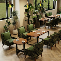 Banc de restaurant commercial en bois pour la restauration, canapé d'angle moderne pour tables et chaises de restaurant, mobilier