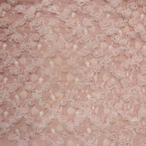 ความกว้าง130เซนติเมตรโพลีเอสเตอร์ดอกกุหลาบเย็บปักถักร้อย<span class=keywords><strong>3</strong></span> D Organza ตาข่ายผ้าชีฟองจอร์จ Tulle ลูกไม้ผ้าสำหรับชุดแต่งงานเสื้อ - Product Image 2