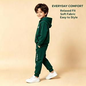 Conjunto de Ropa Deportiva de Algodón de 2 Piezas para Niños de 9 <span class=keywords><strong>Años</strong></span>, Primavera-Otoño, Camiseta de Manga Larga con Estampado de Dibujos Animados y Pantalones - Product Image 3