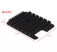 Heatsink Berkualitas Baik Kompatibel dengan Modul Komputer Raspberry Pi (CM4) CM5 Heatsink dengan Sekrup dan Pita Termal