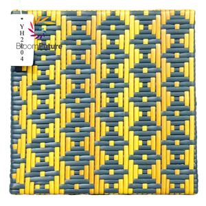 Pannelli per Soffitto in Rattan Sintetico Intrecciato Impermeabile con Telaio in Alluminio Leggero, Facile Installazione per Uso Interno ed Esterno - Product Image 4