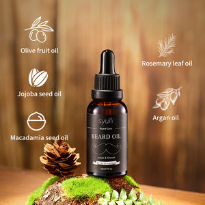 Private Label Homens Barba Cuidados Produtos Suavizar e Suave Barba Crescimento Óleo Natural <span class=keywords><strong>Argan</strong></span> Oil Ingredientes - Product Image 5