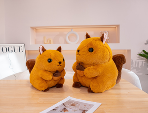 Peluche de <span class=keywords><strong>Ardilla</strong></span> Personalizado, Muñeco de Peluche Suave, Lindo <span class=keywords><strong>Ardilla</strong></span> Gordo con Almohada de Nuez, Juguete para Niños, Regalo y Decoración del Hogar - Product Image 5