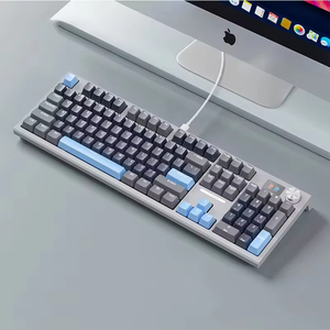 Wired Mechanical Keyboard 104 <b>Keys</b> <b>USB</b> Gaming Three Modes of Wired 2.4G Wirelessfor Desktop Computer PC Laptops Keyboard - Product Image 5