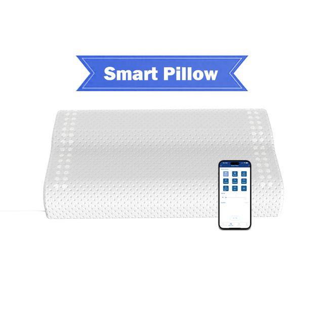 OEM Custom Logo Smart Sleep Pillow Sunrise Alarm System Meditation Nature Sounds Pillow Deep Sleep