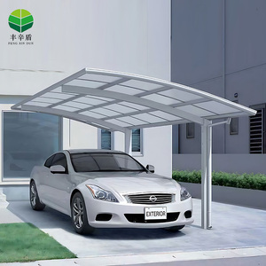 Nouvelle Pergola de Garage en Matériau de Haute Qualité, Abri de Voiture, Abris et Hangars Attachés, en Métal, Aluminium Personnalisé, Thermolaqué, Facile à Installer - Product Image 3