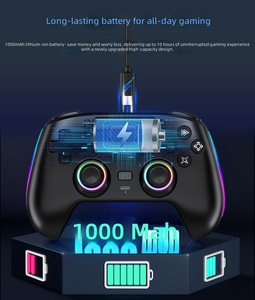 Control Inalámbrico para Consola <span class=keywords><strong>SONY</strong></span> PS4, RGB, Recargable, con Conector para Auriculares, Doble Vibración, Programación de Macros, Seis Ejes - Product Image 5