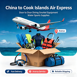 Envío Aéreo de China a las Islas Cook, Puerta a Puerta, Equipo de Buceo y Snorkel, Suministros para Deportes Acuáticos, Entrega Rápida en <span class=keywords><strong>Avarua</strong></span> - Product Image 1