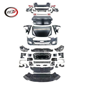 CZJF superventas nueva condición accesorios de conversión parachoques faro difusor guardabarros cuerpo Kit para Audi <span class=keywords><strong>A6</strong></span> C7 actualización C8 <span class=keywords><strong>2019</strong></span> - Product Image 1