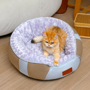 Cama para Mascotas de Poliéster Grueso y Cálido para Todas las Estaciones, Moderna y Lujosa, para Perros y Gatos, para Sala de Estar, Sin Necesidad de Ensamblaje - Product Image 2