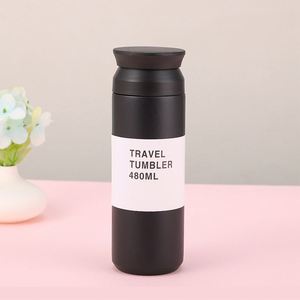 Japanese Style 350ml/500m Mini Cute Stainless Steel Insulated Travel Tumbler <b>Thermos</b> Vacuum Water <b>Bottle</b> - Product Image 1