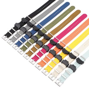 Bracelets de montre en nylon côtelé de remplacement pour bracelet de montre <span class=keywords><strong>Casio</strong></span> GA110/<span class=keywords><strong>2100</strong></span>/DW5600, bracelet de montre en toile tissée - Product Image 5