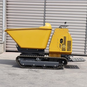 Mini Dumper Multifuncional Mini Dumper de orugas Hidráulico Diesel Dump Transporter Crawler Mini Dumper Truck - Product Image 1