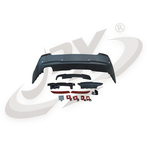 BMW 5 Series F10 F18 Body Kit Full Set Front Bumper Rear Bumper Side Skirts Fog Lights PP Material 2011-2017 - Product Image 2