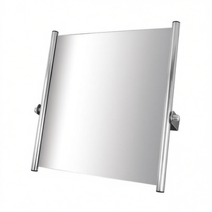 Espejo de Pared Reclinable de 60 x 65 cm, Acero Inoxidable, Vidrio de Seguridad - Product Image 2