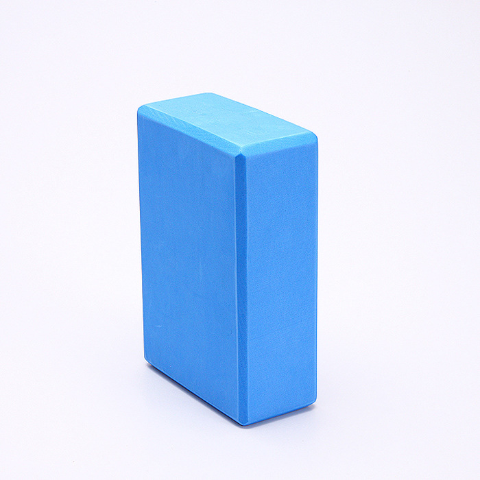 Factory direct sale single color EVA Yoga brick body building yoga blocks for home and gym women fitness yoga brick