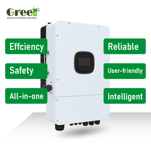 ระบบโซลาร์เซลล์ Greef 4kW 5kW 8kW 10kW 12kW แบบ On/Off/Hybrid-grid พร้อมระบบ MPPT กำลังสูง  ระบบกักเก็บพลังงานแสงอาทิตย์ ประสิทธิภาพ 99.9% - Product Image 3