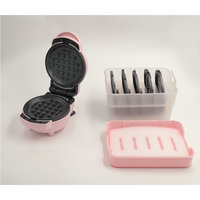Offre Spéciale Ménage Gaufrier Portable Électrique Sandwich Petit Déjeuner Maker Mini Multifonctionnel Gaufrier