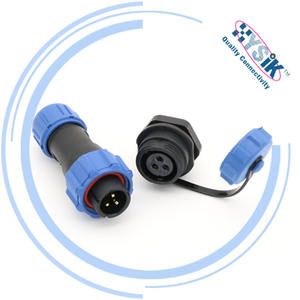 WEIPU SP13 ön kablolu Connector-IP68 toz geçirmez, 4-8mm kablo çapı, endüstriyel otomasyonda küçük solenoidler için uygun - Product Image 5