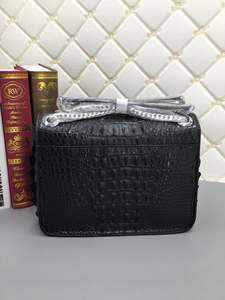 Bolso cruzado de cuero genuino de alta gama para mujer |   Bolso de Mano Casual de Lujo con Correa de Cadena y Gran Capacidad - Product Image 5