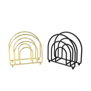 Porte-serviettes rectangulaire en fer, design moderne et écologique, pour salle de bain, hôtel, cuisine - Product Image 5