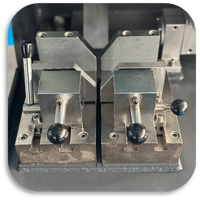 Machine de découpe métallographique manuelle |   Disque de coupe de 100 mm pour la préparation d'échantillons métalliques avec refroidissement