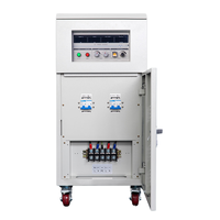 Variateur de fréquence monophasé 2 kVA, alimentation CA, contrôle vectoriel, plage double 0-150 V/0-300 V, limite de courant 3000 W pour les tests d'appareils électroménagers