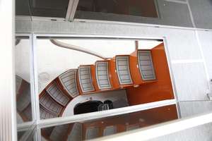 Barco pontón flotante inflable de aluminio de alta calidad de dos pisos para surf 22 pies 90HP Motor fueraborda capacidad para 10 personas - Product Image 5