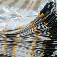 Fabricant de bâches en PE, bâche en polyéthylène personnalisée, couverture imperméable avec œillets pour l'agriculture et l'industrie