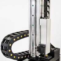 Robot portique à entraînement par courroie, table de positionnement linéaire à 3 axes haute vitesse pour la manutention légère