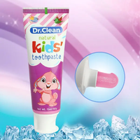 Dentifrice Professionnel 75ml pour Enfants, Blanchissant, au Fluor, Saveur Chewing-gum et Fruits, Anti-Caries, Haleine Fraîche, OEM Marque Privée