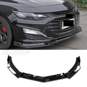 Para Chevrolet Malibu XL 2016-2022, Kit de carrocería con difusor y divisor de labio para parachoques delantero, negro brillante, pieza de modificación y protector de parachoques - Product Image 5