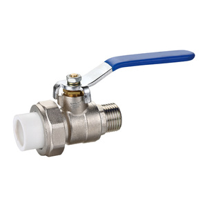 Guangdong Magnesium Special Ball Valve 1/2 In Thread Manual Water Control With Copper Ball And Rod For PPR Pipe - Product Image 4