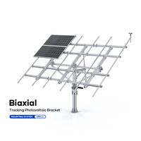 Système de Montage Solaire à Poursuite du Soleil 1 MW - 10 MW, Système de Suivi Solaire à Double Axe pour Panneau Solaire