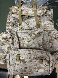 Outdoor Knapzak Grote Overtollige Tactische Rugzak Veld Pack Woestijn Camouflage 65l Externe Frame Rugzak Met Borst <span class=keywords><strong>Rig</strong></span> - Product Image 2